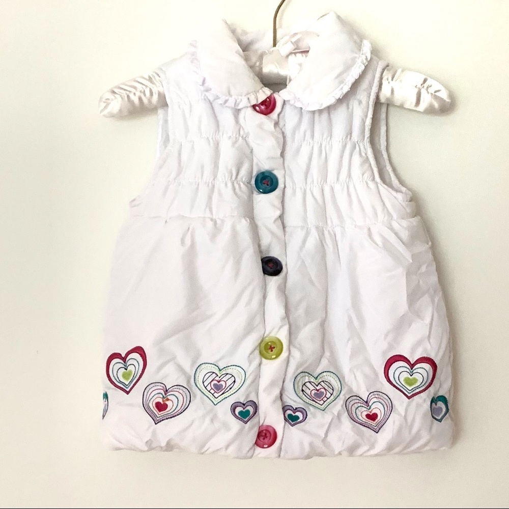 Button Heart Vest
